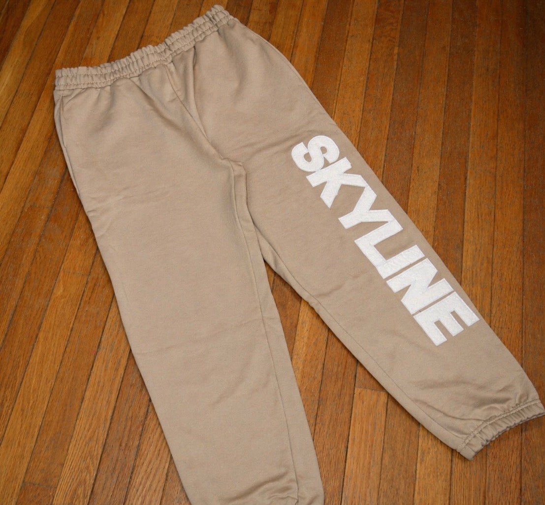 3D Printed Grey Sweatpants